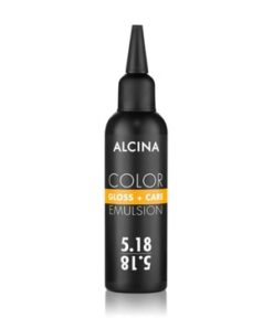 ALCINA Color Gloss+Care Emulsion 5.18 Hellbraun-Asch-Silber Haartönung