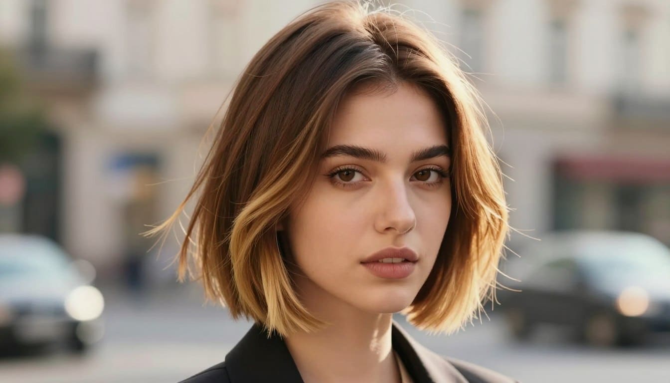 Die Besten Haarfarben für kurze Haare Betonung von Schnitt und Struktur