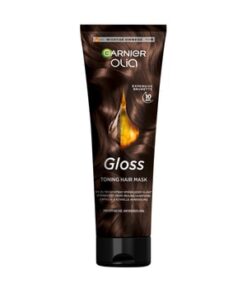 GARNIER Olia Gloss Tinted Hair Mask - Expensive Brunette Haarfarbe Schwarz