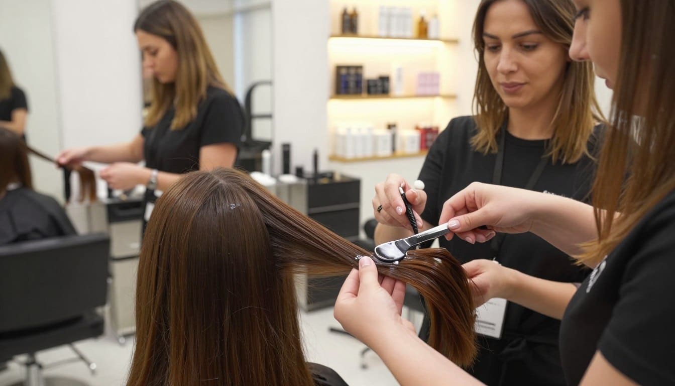 Haarfarbe Olaplex