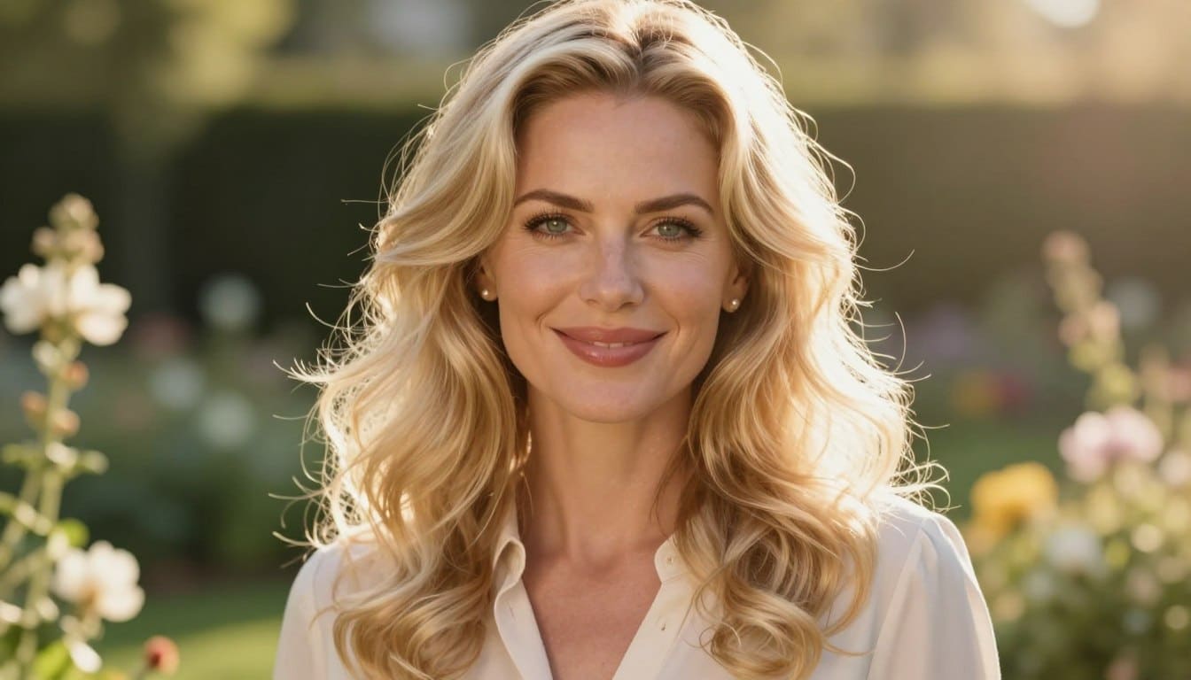 Haarfarbe Perlblond