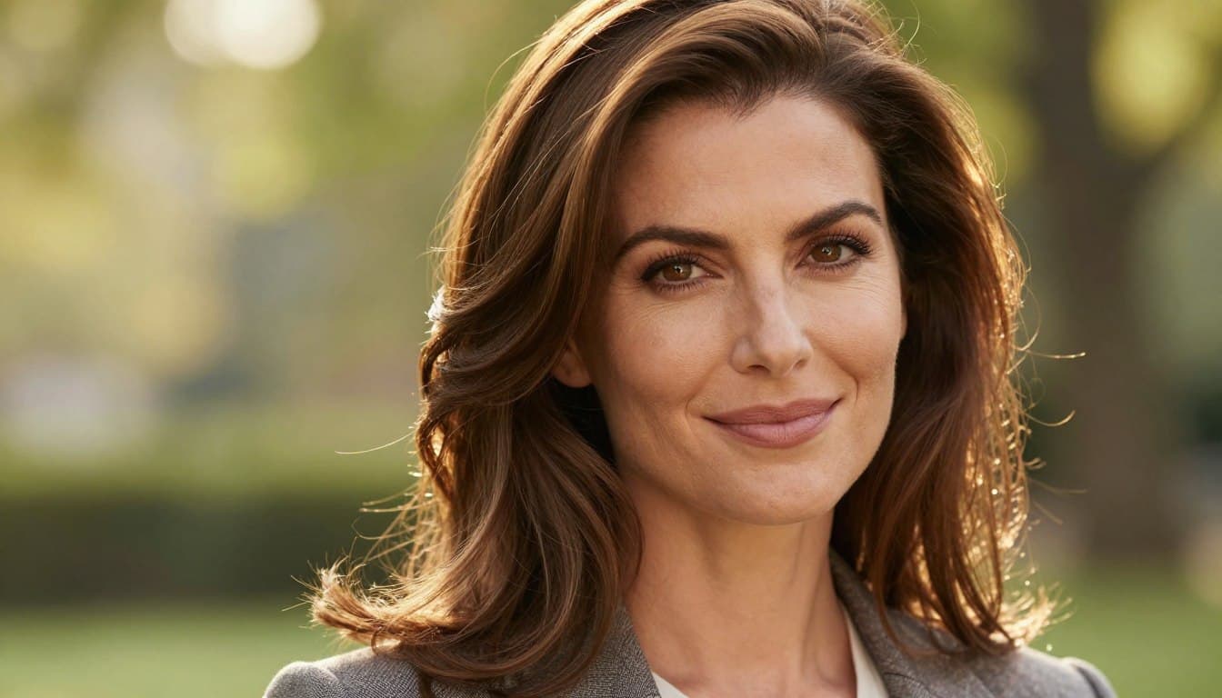 Haarfarbe Warmes Braun