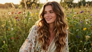 Haarfarben für den Bohemian Stil naturinspirierte Töne und entspannte Looks
