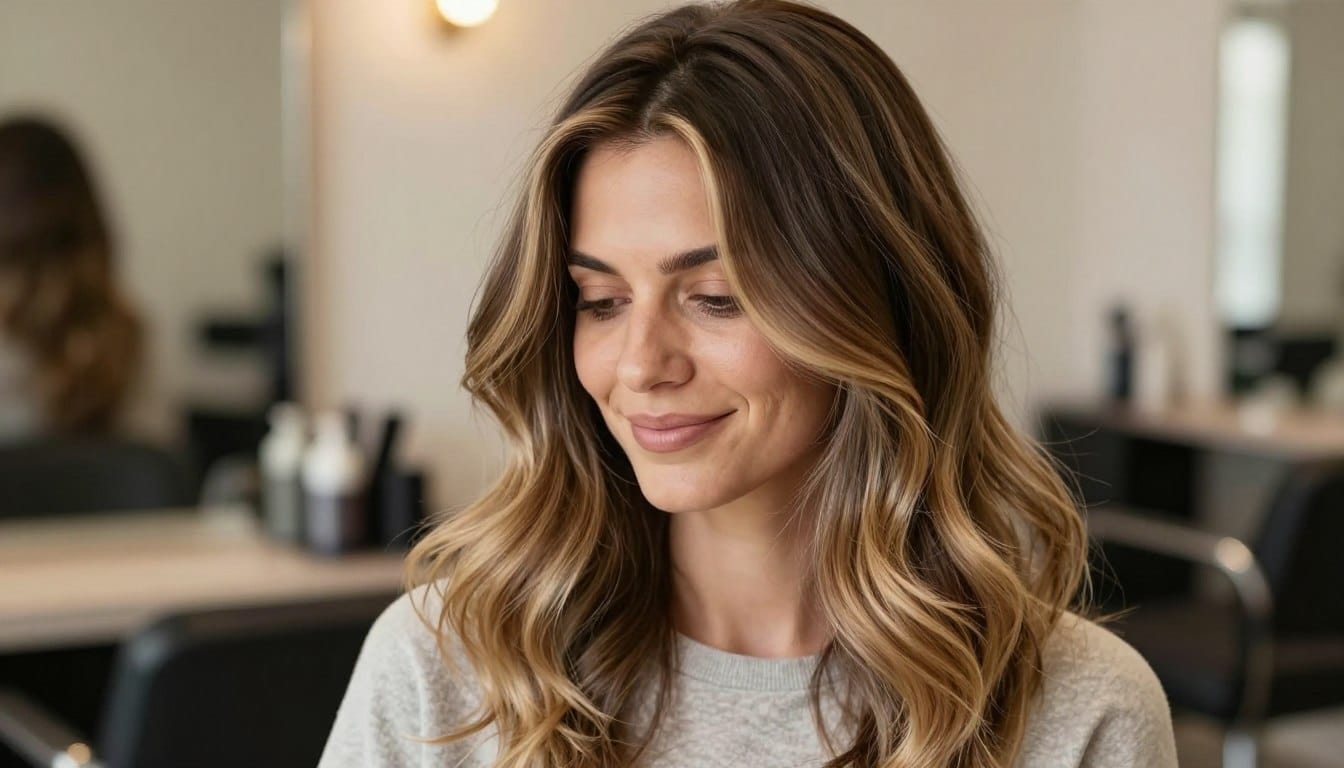 Haarfarben für einen natürlichen Übergang Soft Balayage und sanfte Farbübergänge