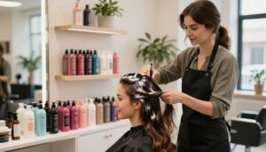 Haartönung ohne Haarschädigung