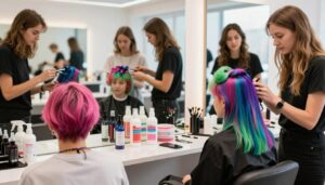 Haartönungen für einen temporären Farbwechsel