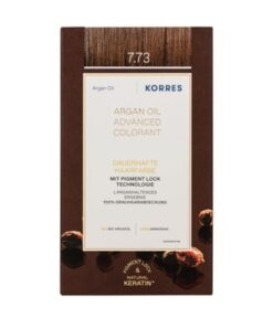 KORRES Arganöl Hochentwickelte Haarcoloration / Golden Moca 7.73 Haarfarbe