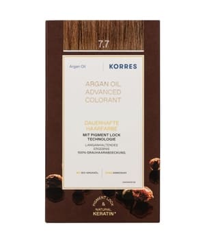 KORRES Arganöl Hochentwickelte Haarcoloration Moccha 7.7 Haarfarbe