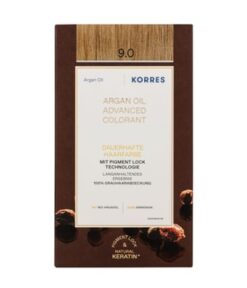 KORRES Arganöl Hochentwickelte Haarcoloration Very Light Blonde / Hell-Hellblond 9.0 Haarfarbe
