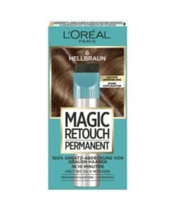 L'Oréal Paris Magic Retouch Permanent Ansatz-Abdeckung Nr. 6 Hellbraun Haarfarbe Braun