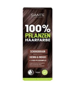 Sante 100% Pflanzenhaarfarbe Schokobraun 02 Haarfarbe