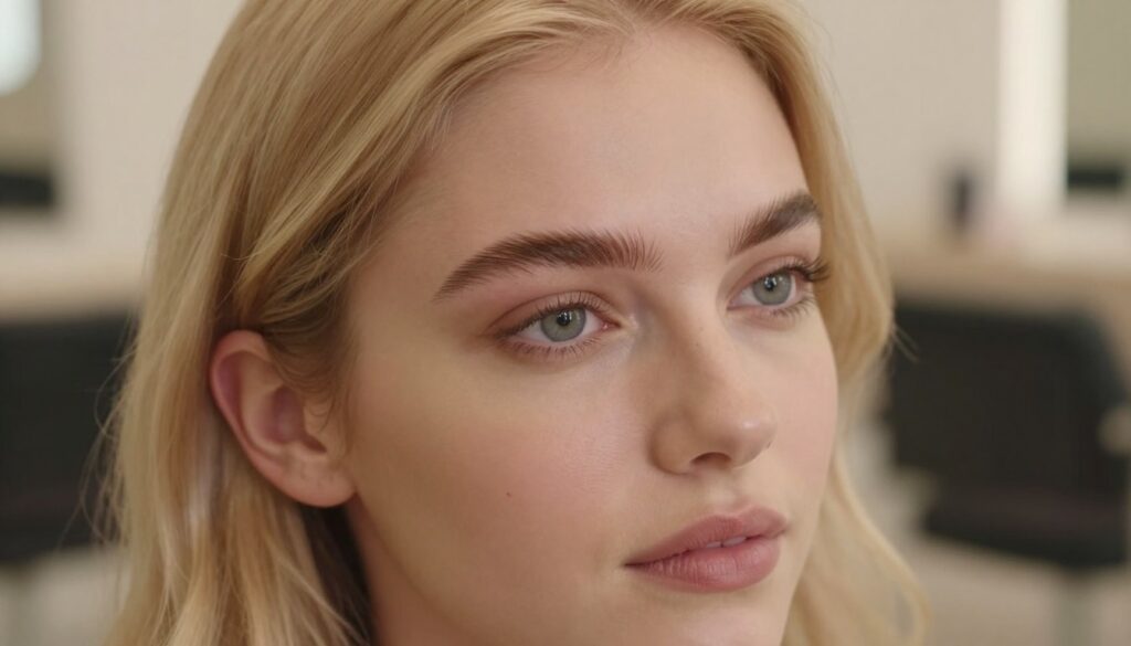 augenbrauenfarbe blond