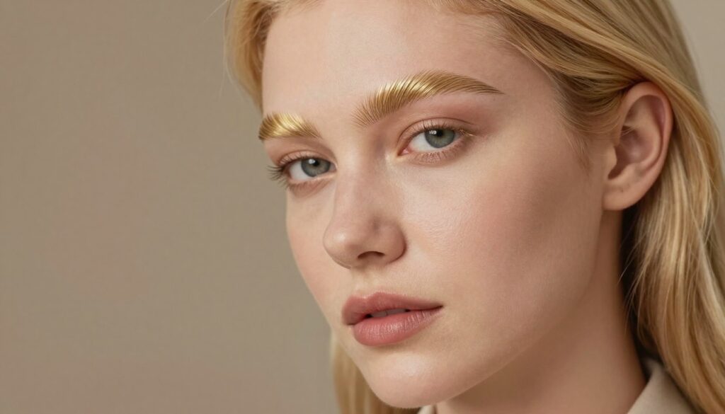 augenbrauenfarbe goldblond