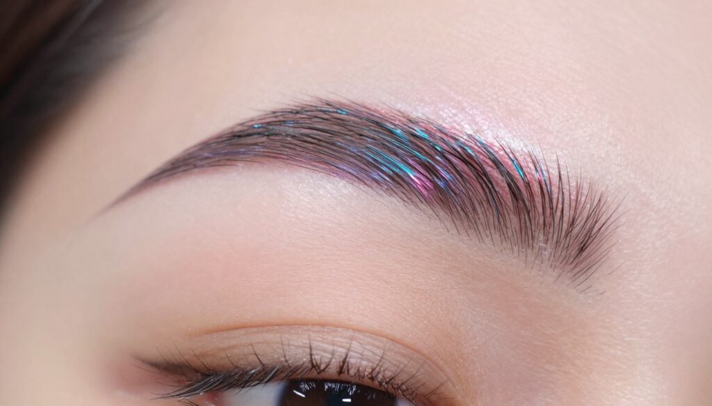 augenbrauenfarbe holographisch