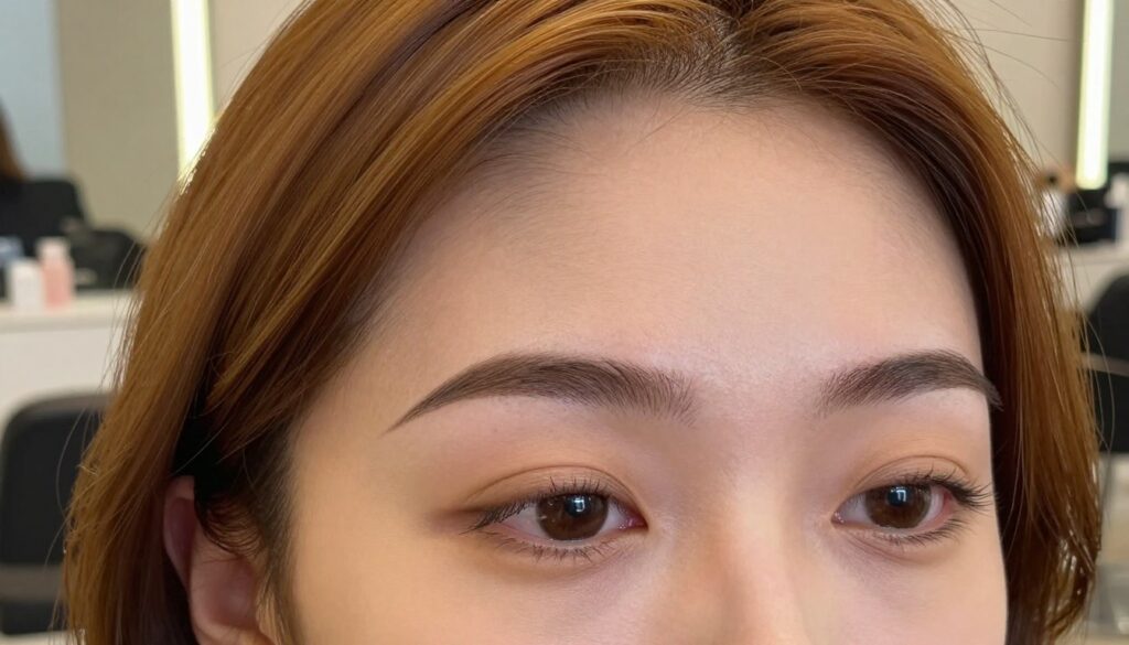 augenbrauenfarbe honig