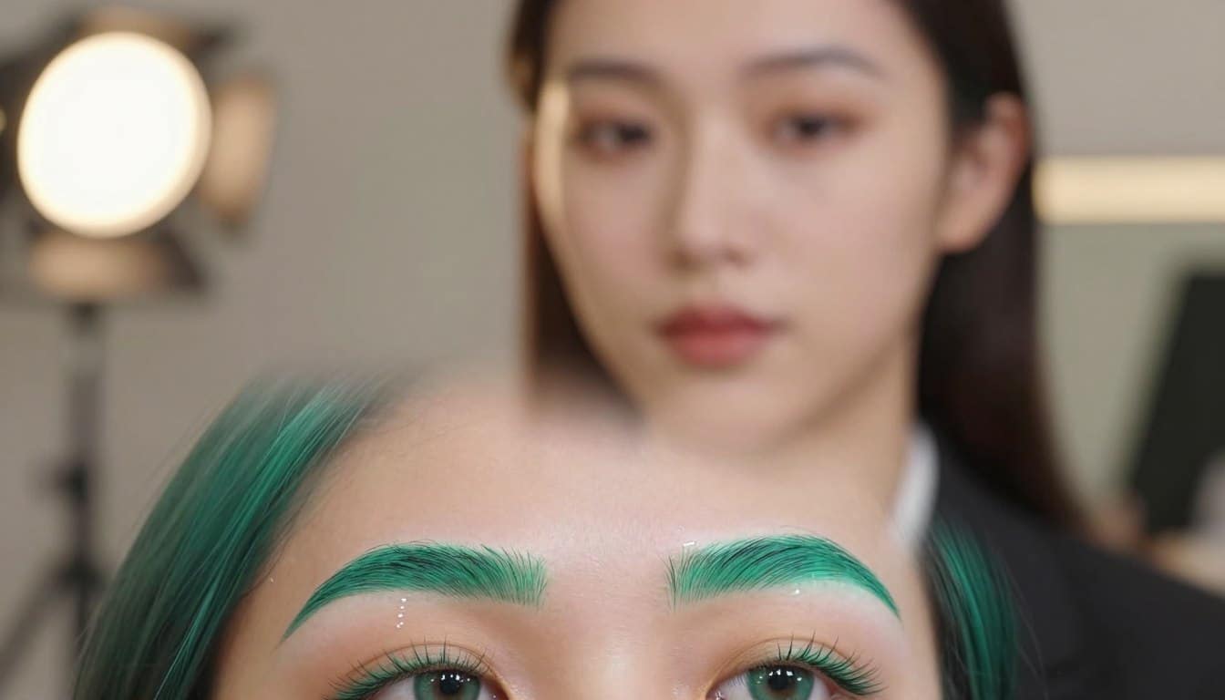 augenbrauenfarbe jade