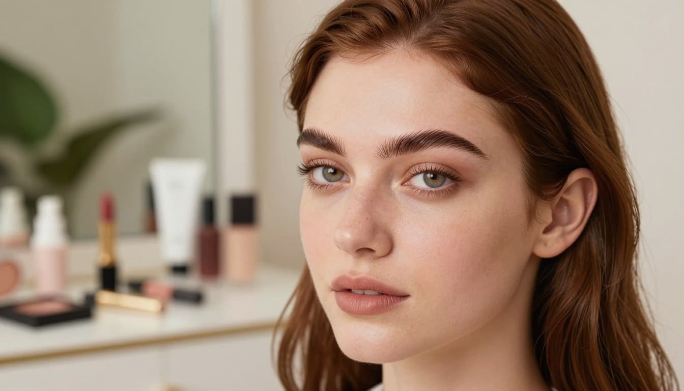 augenbrauenfarbe kastanienbraun