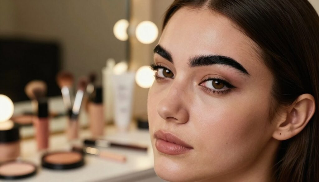 augenbrauenfarbe mattschwarz