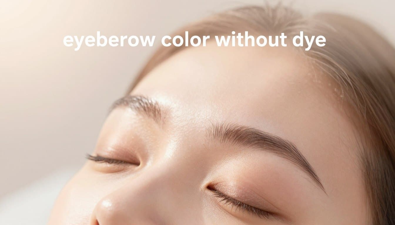 augenbrauenfarbe ohne faerbung