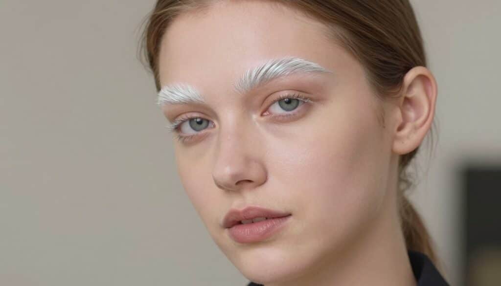 augenbrauenfarbe platin