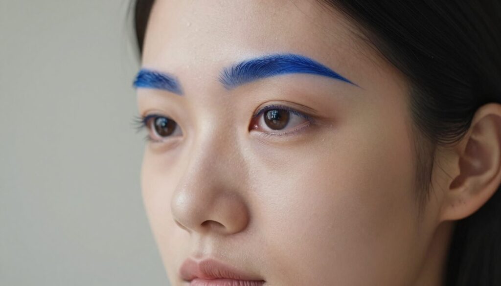 augenbrauenfarbe sapphire