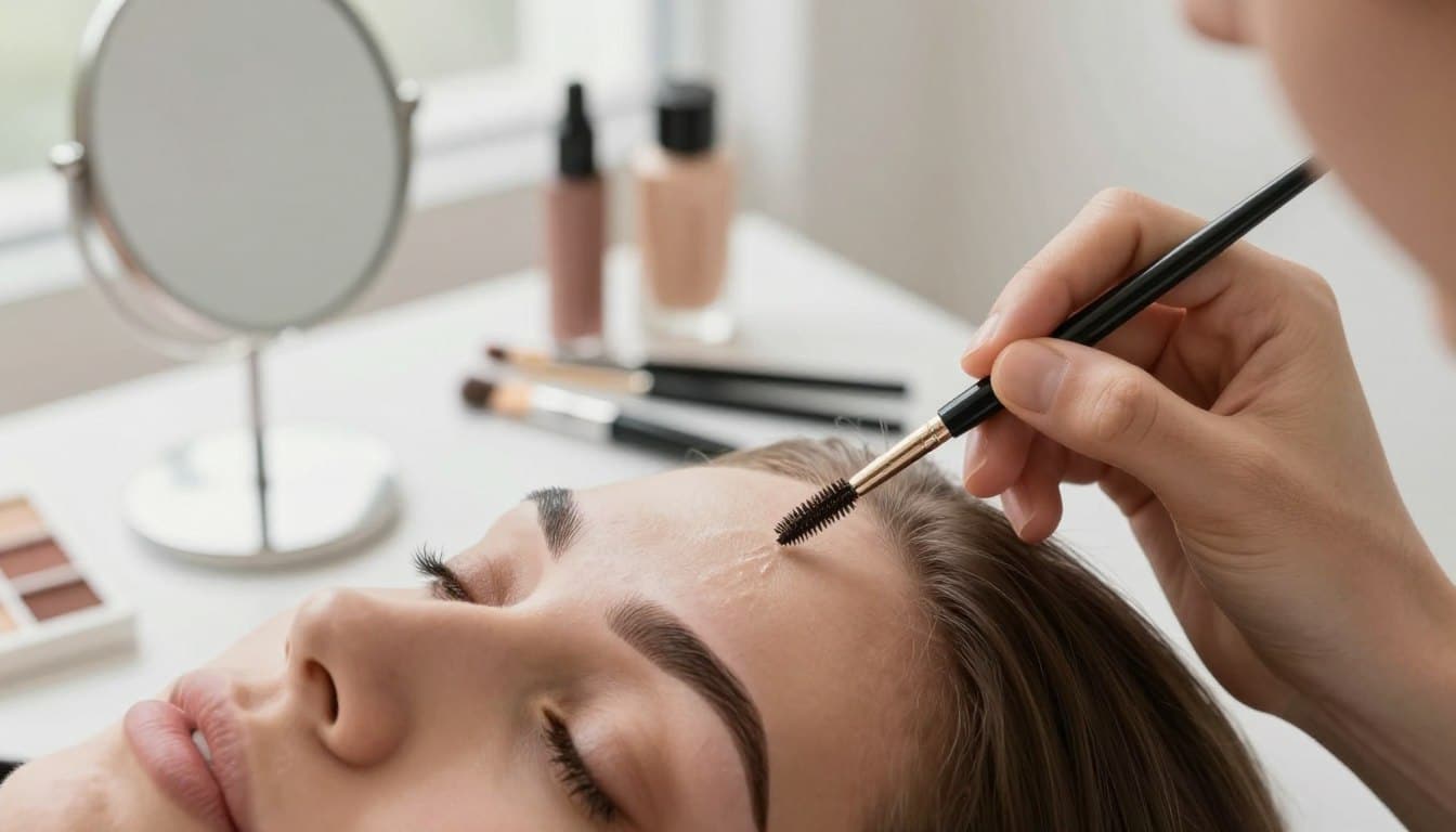 augenbrauenfarbe semi permanent