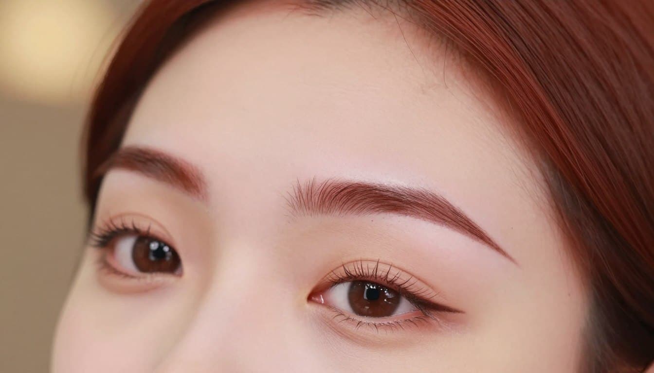 augenbrauenfarbe terrakotta