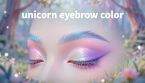 augenbrauenfarbe unicorn