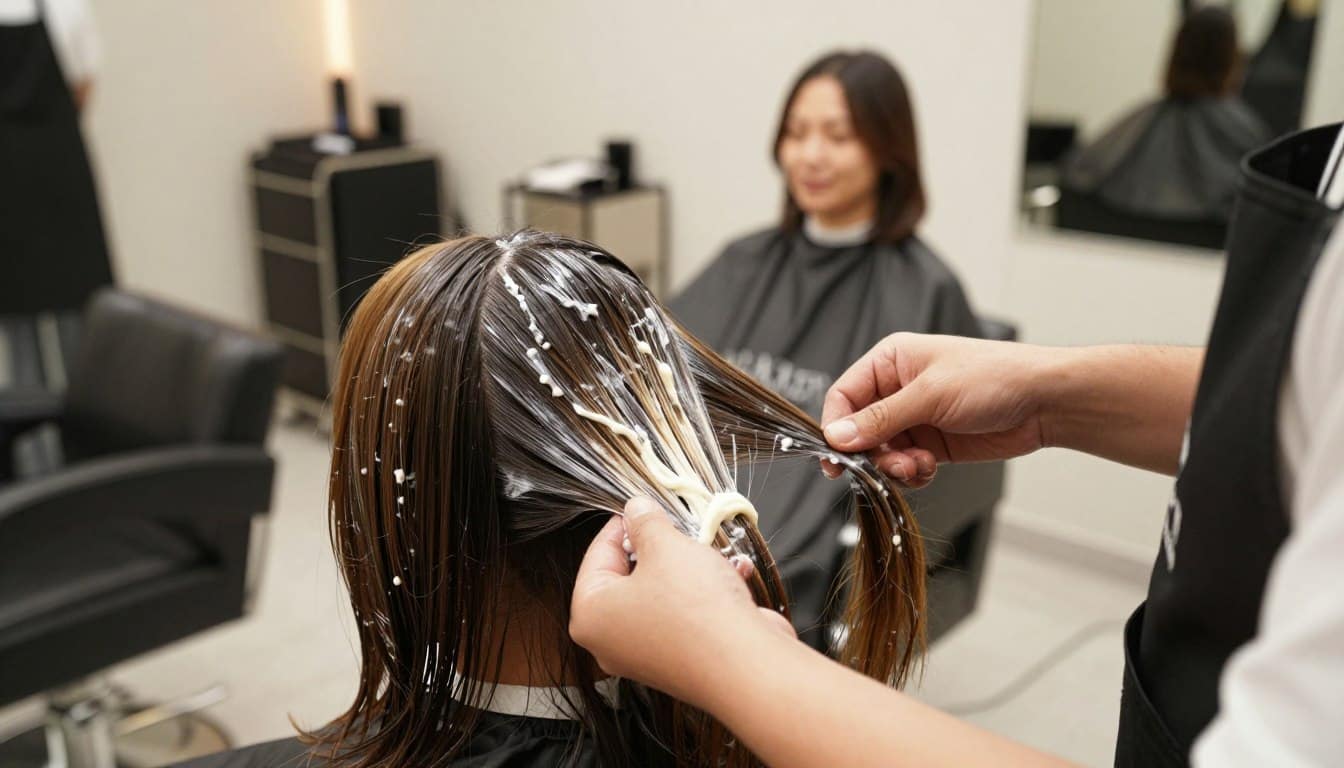 blondierung fuer dunkle haare