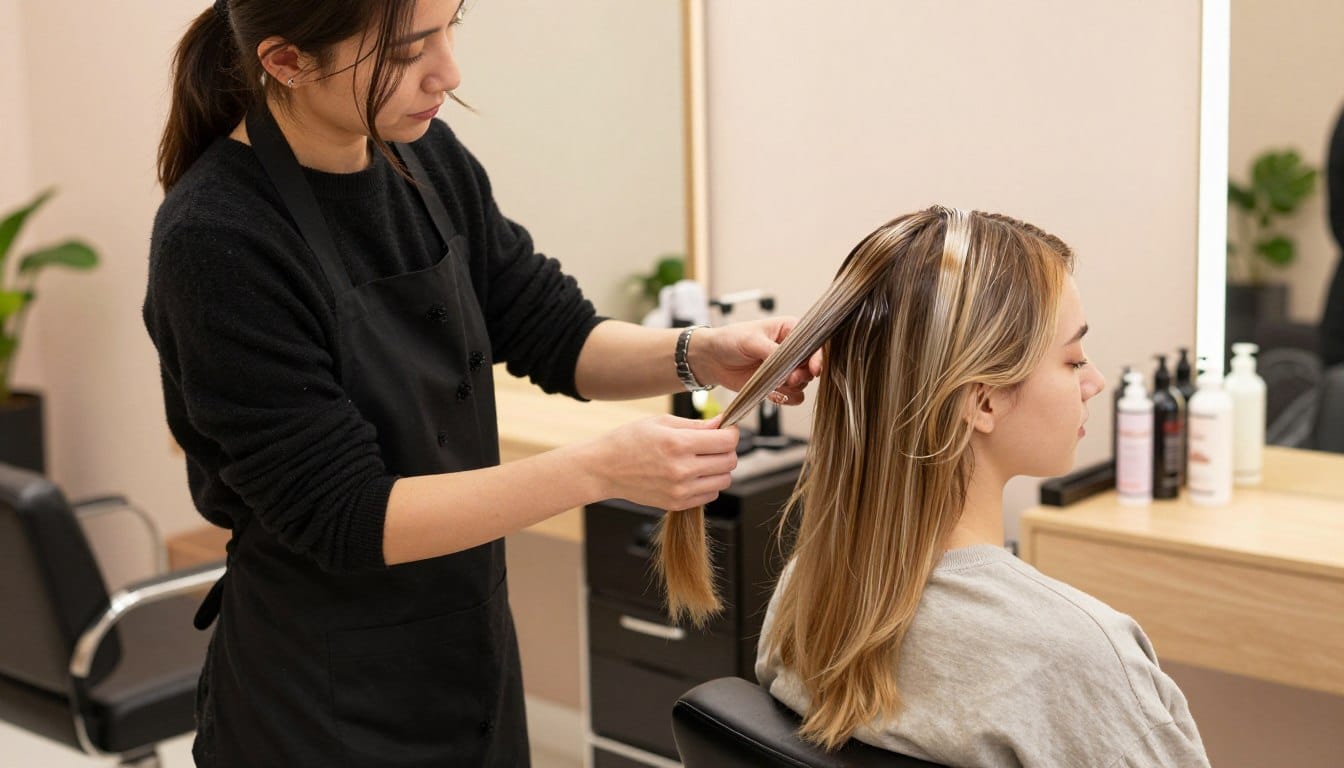 blondierung ohne alkohol