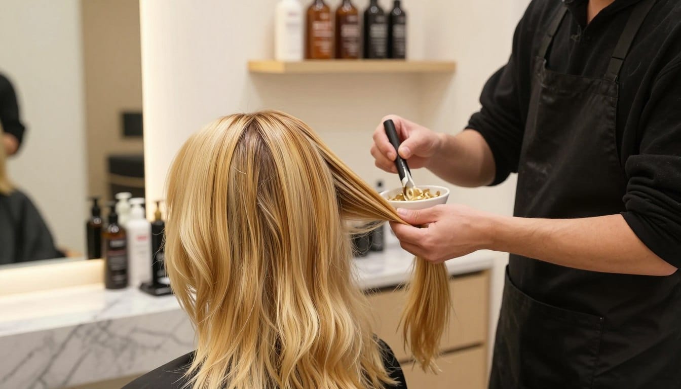 blondierung ohne silikon