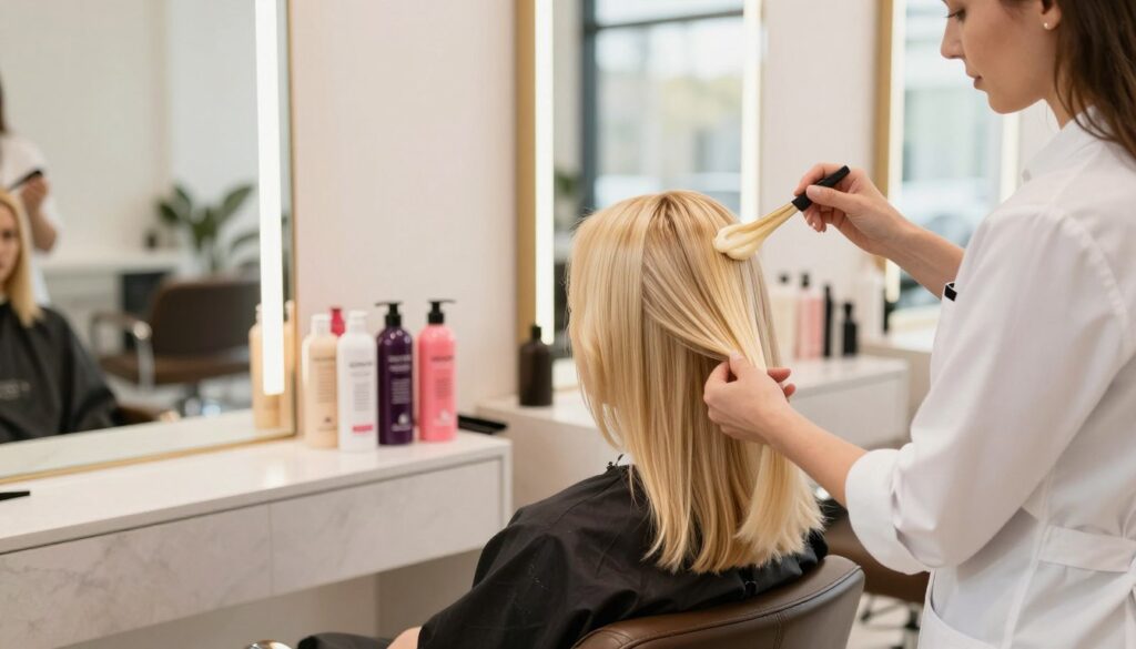 blondierung silikonfrei