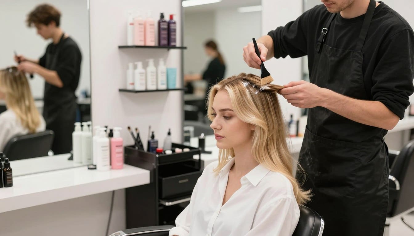 blondierung tonisieren