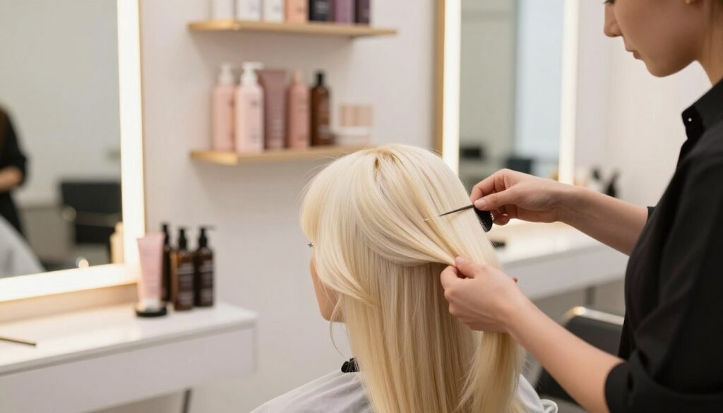 blondierung ultra hell