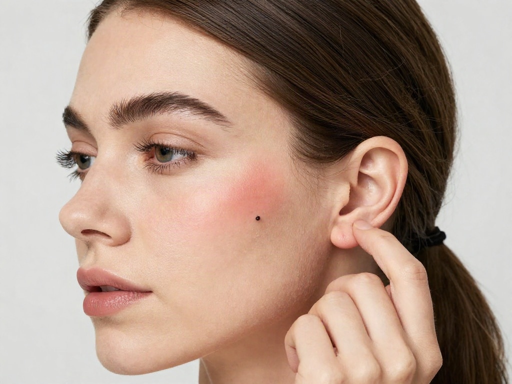 Augenbrauen färben bei empfindlichen Augen