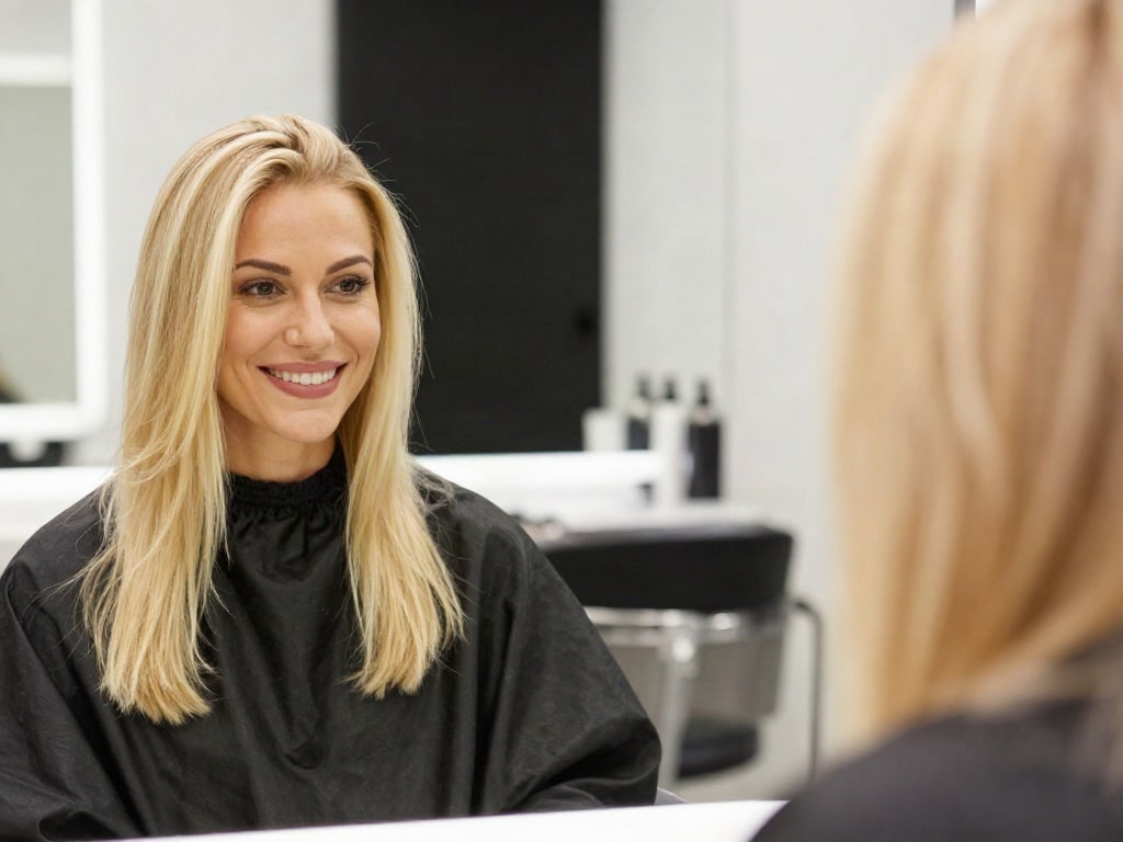 Blondierung und Toner Reihenfolge