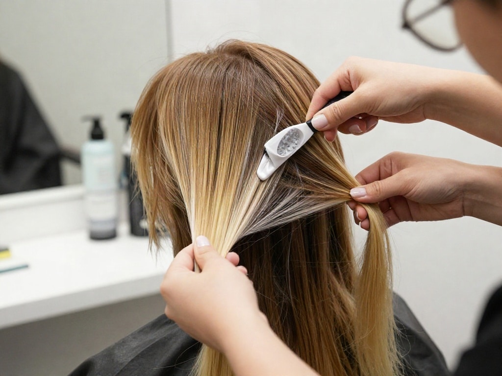 Blondierung Wärmeentwicklung