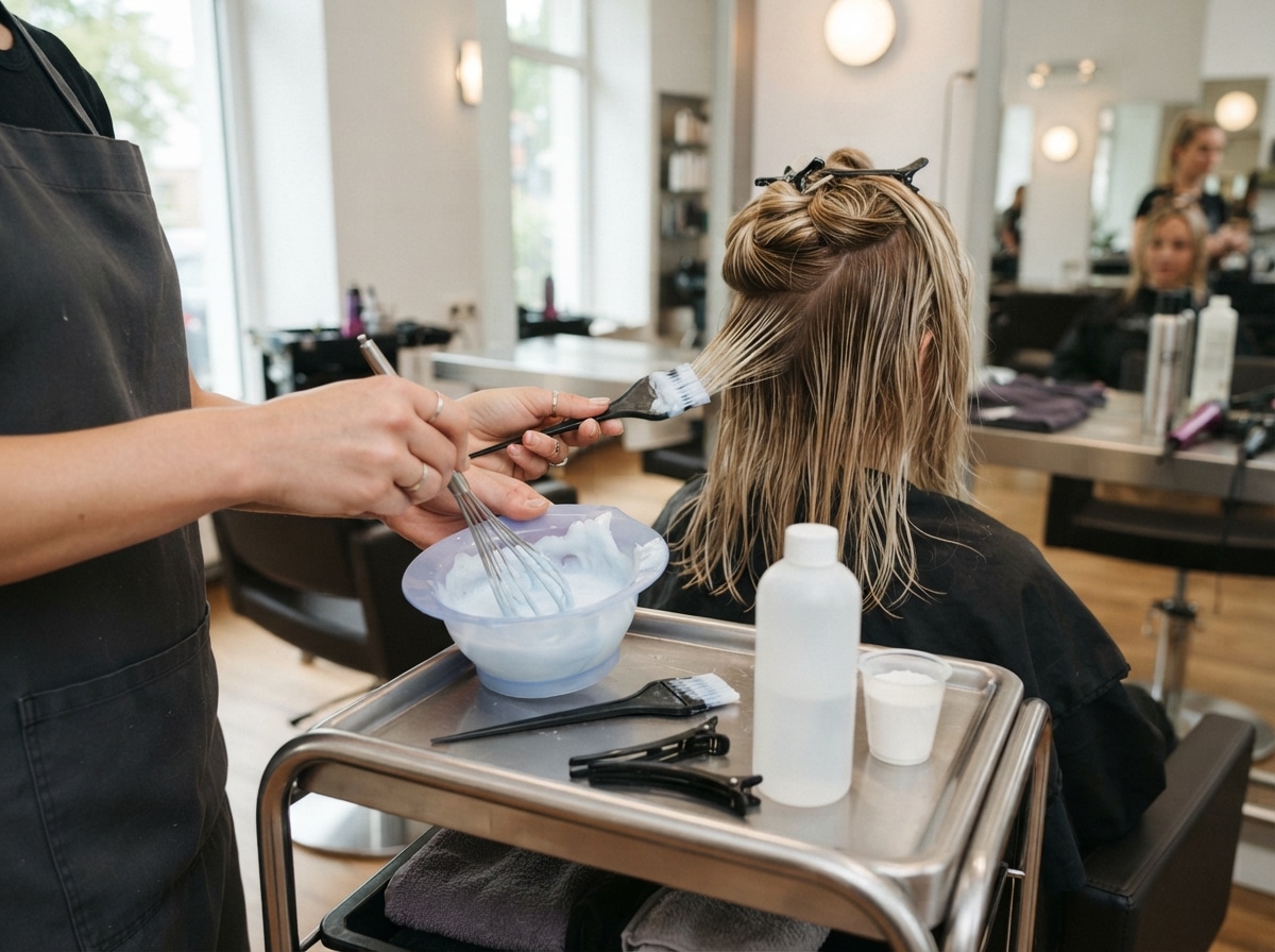 Blondierwäsche Anleitung