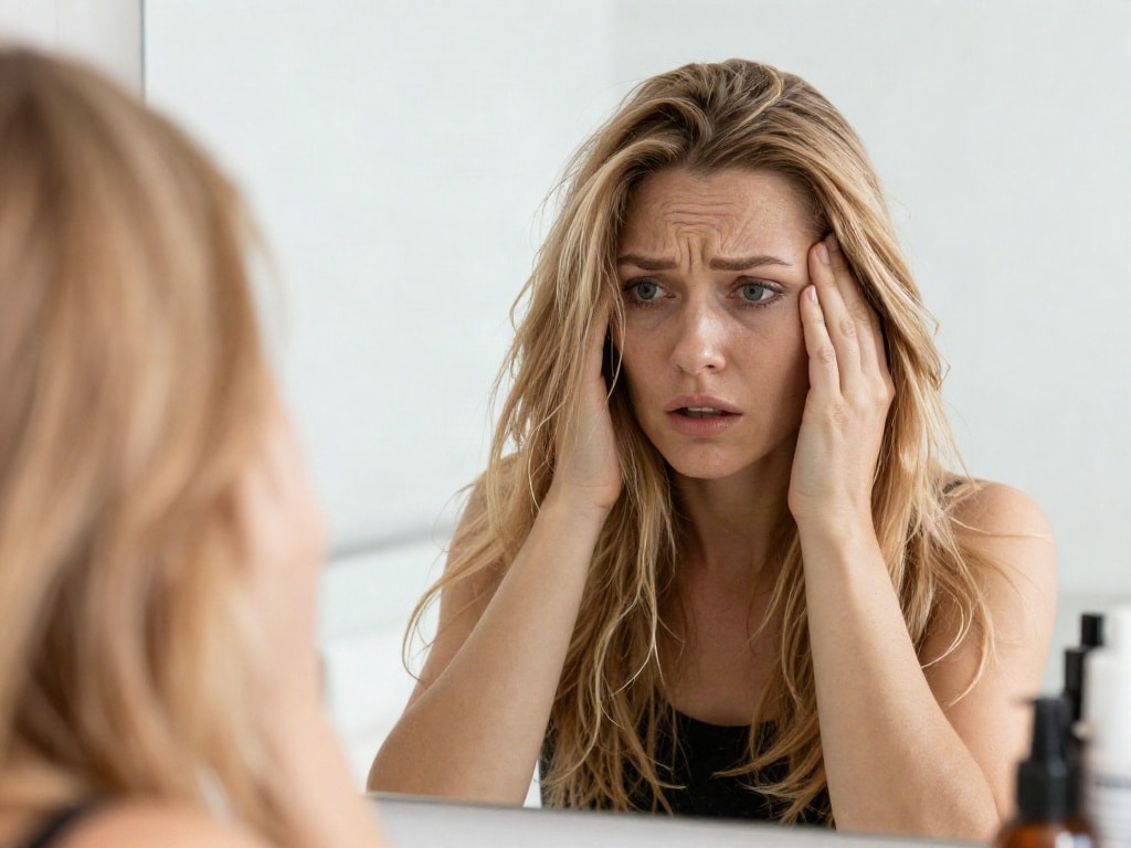 Blondierung bricht Haare ab