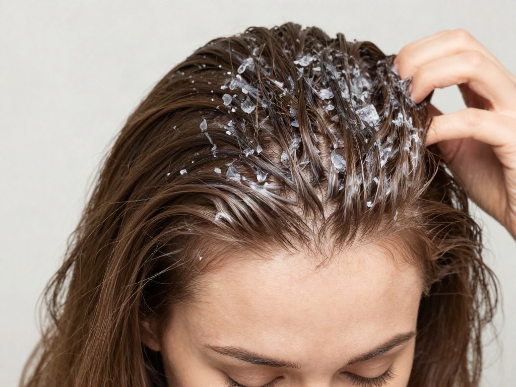 Haare färben bei fettigem Haar