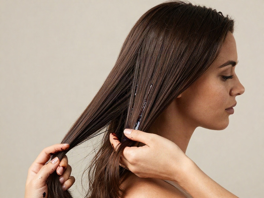 Tönung zum Haare verdunkeln
