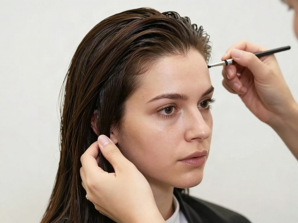 Haare nach Keratinbehandlung färben