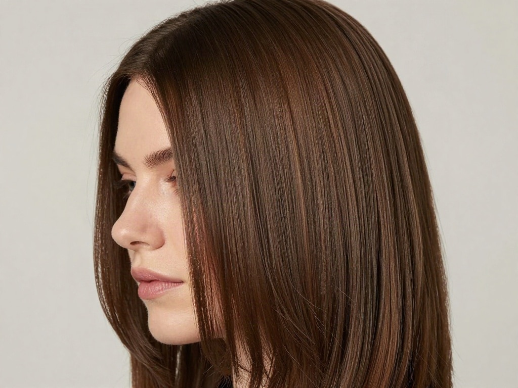 Tönung auf Naturhaar